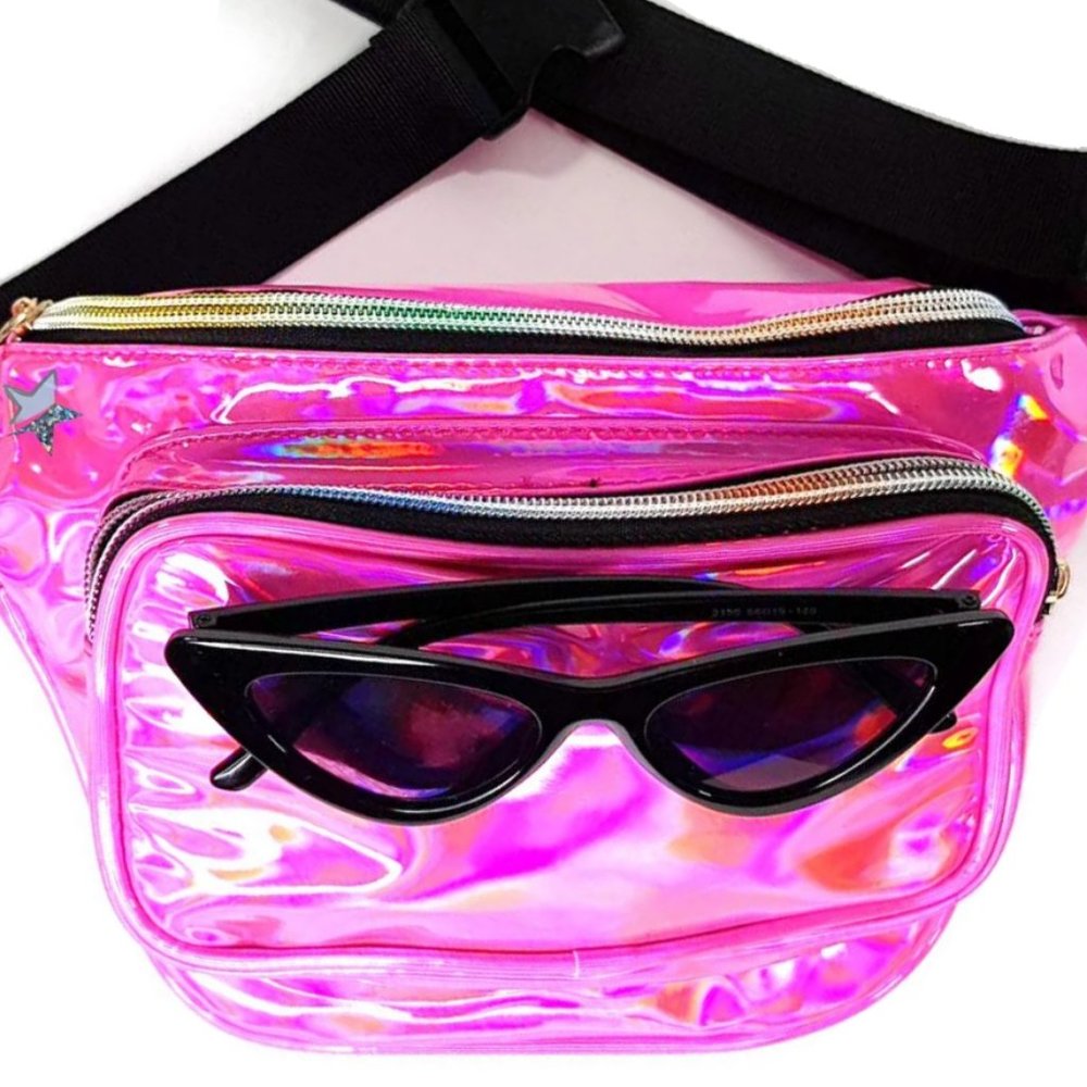 HOLOGRAPHIC SUPER GLOW - FANNY PACK - 4 Colors